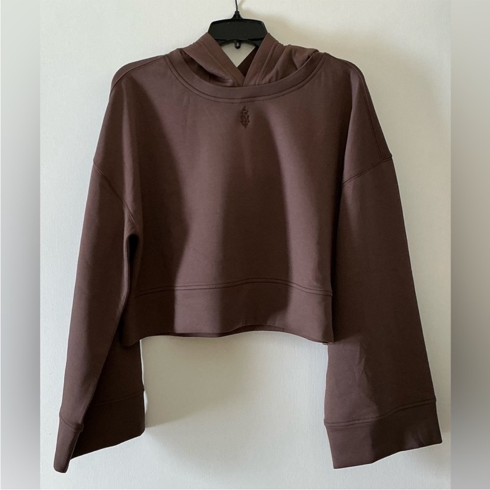 Free People Movement Playing Games Cropped Hoodie Size M